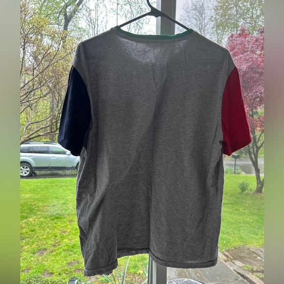 Polo Mens Size L Gray Short Sleeve Shirt - Picture 2 of 4